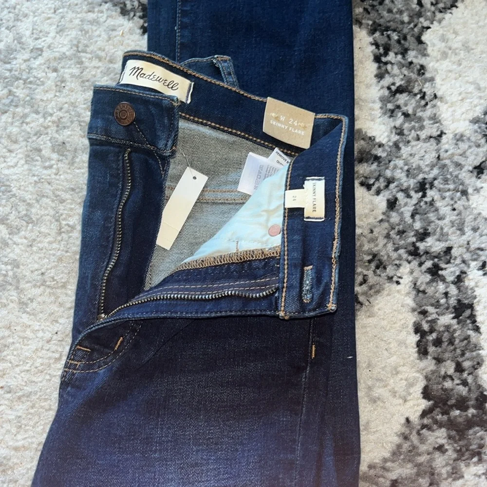 Madewell skinny flare denim - Picture 3 of 4